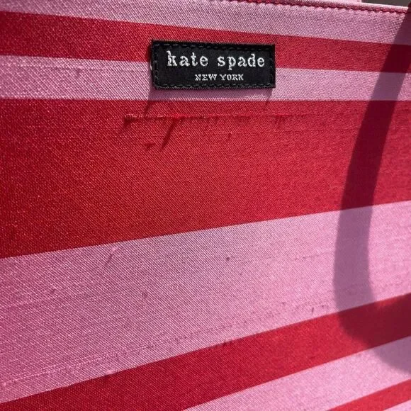 Vintage Kate Spade Striped Bag Purse